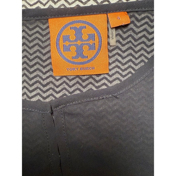 Tory Burch Margarete Sheer Top, Size 4 - Picture 5 of 5